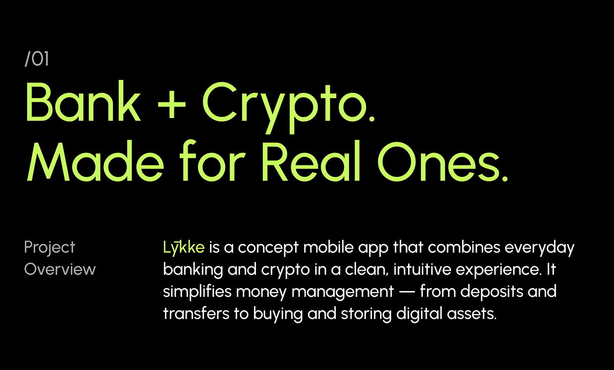Lykke – Mobile Banking & Crypto App Concept Image 0
