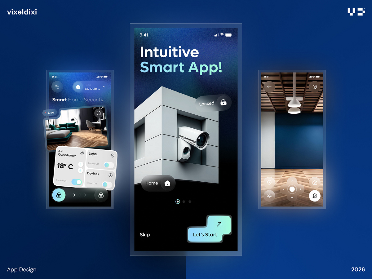 Smart Home App UI Concept Image 4