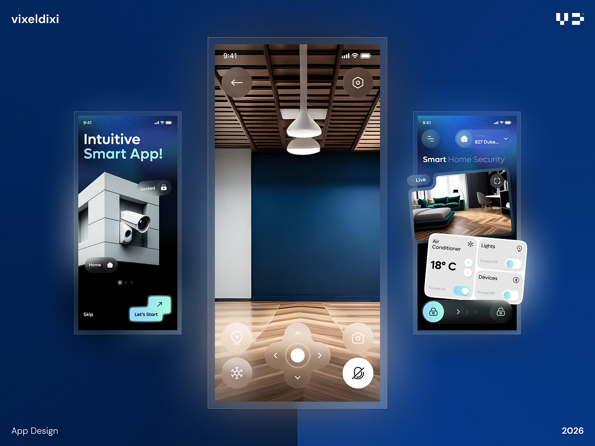 Smart Home App UI Concept Image 6