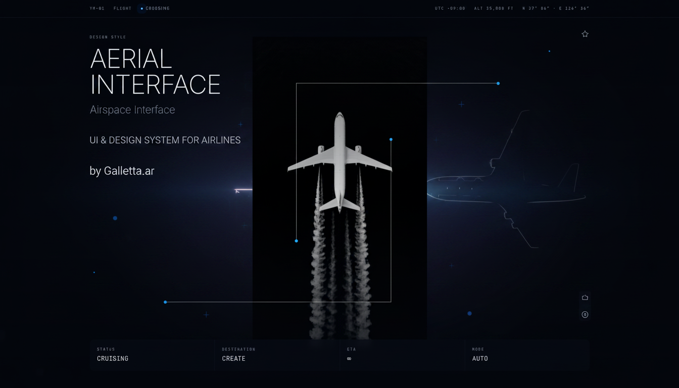 Aerial Interface - by Galleta.ar