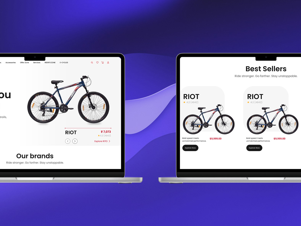 UI/UX Case Study: Redefining the Modern Bike Shop Image 0