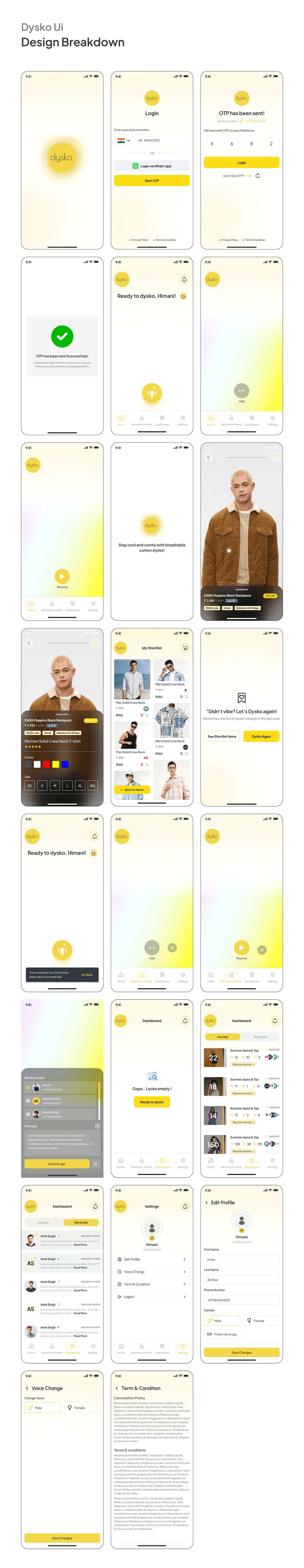 Dysko — AI Fashion Discovery App | UX Case Study Image 7