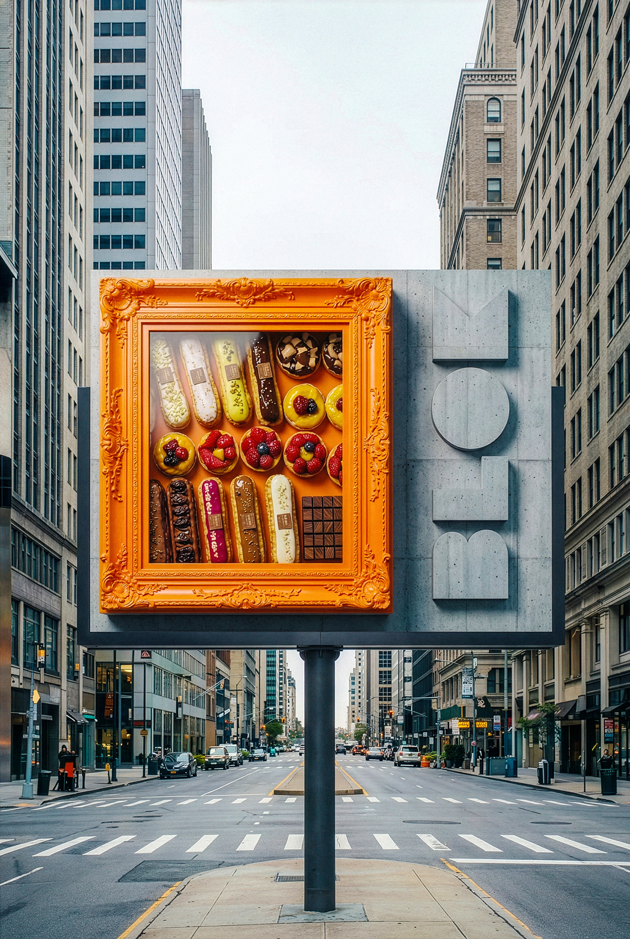 BLOK – Luxury Éclair Branding | Art Pastry Concept Image 77