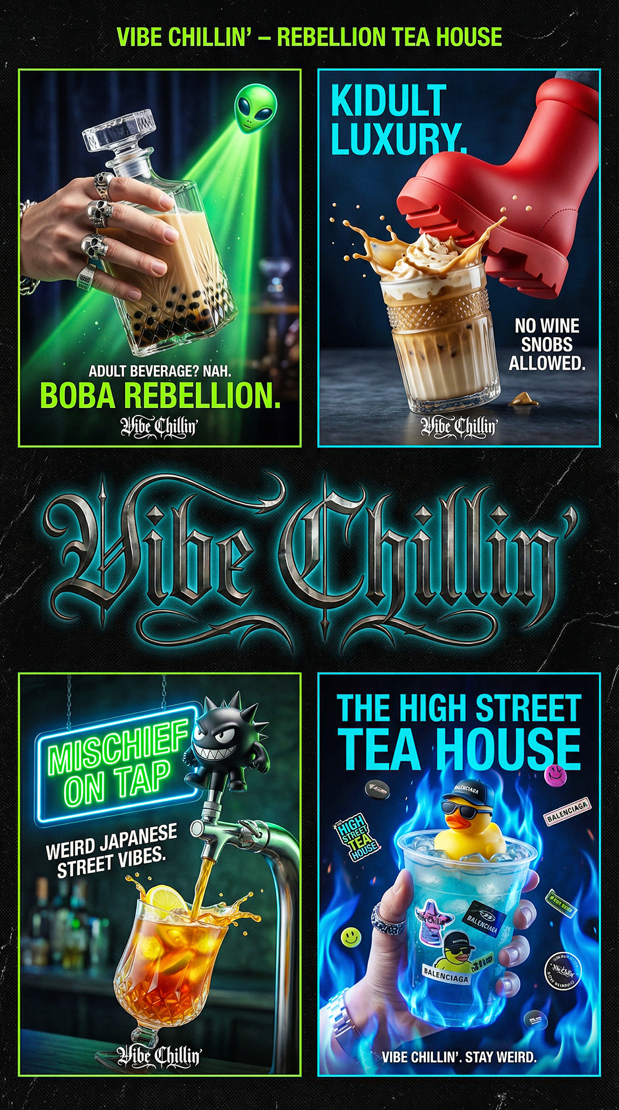 Vibe Chillin‘ - Boba Rebellion Tea House Image 33