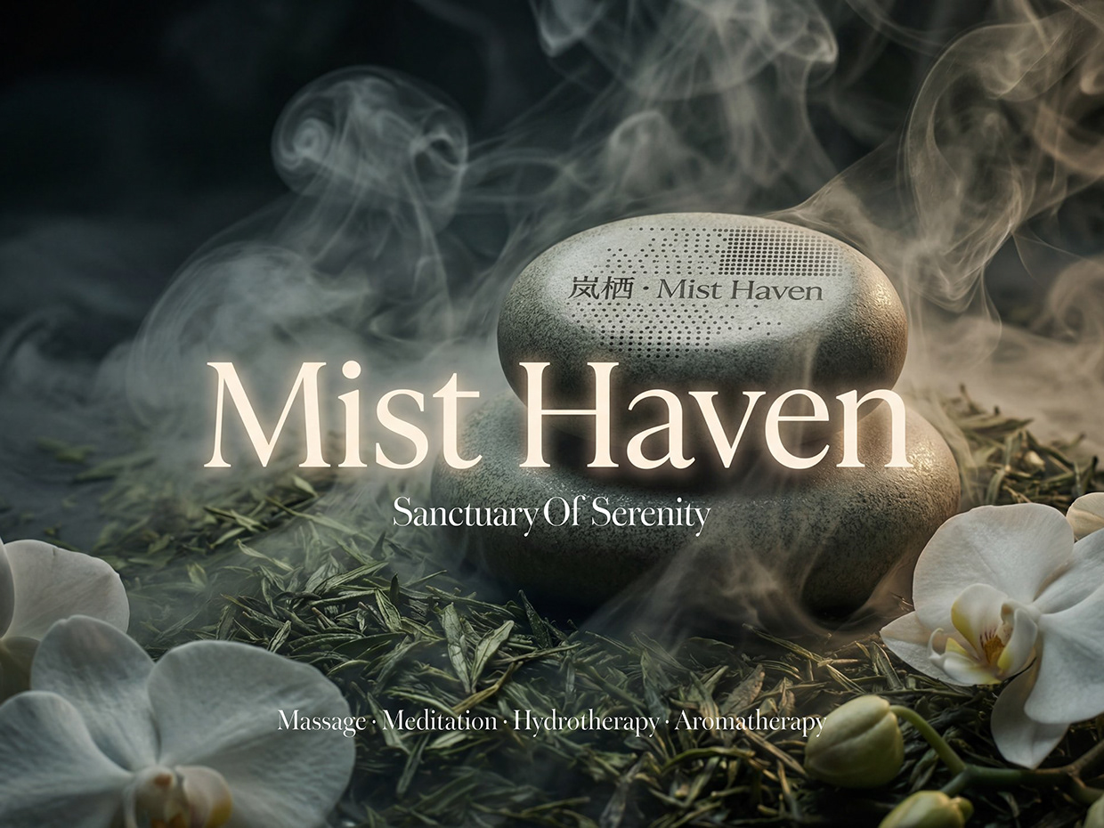岚栖 · Mist Haven Private Sanctuary & SPA Branding Image 0
