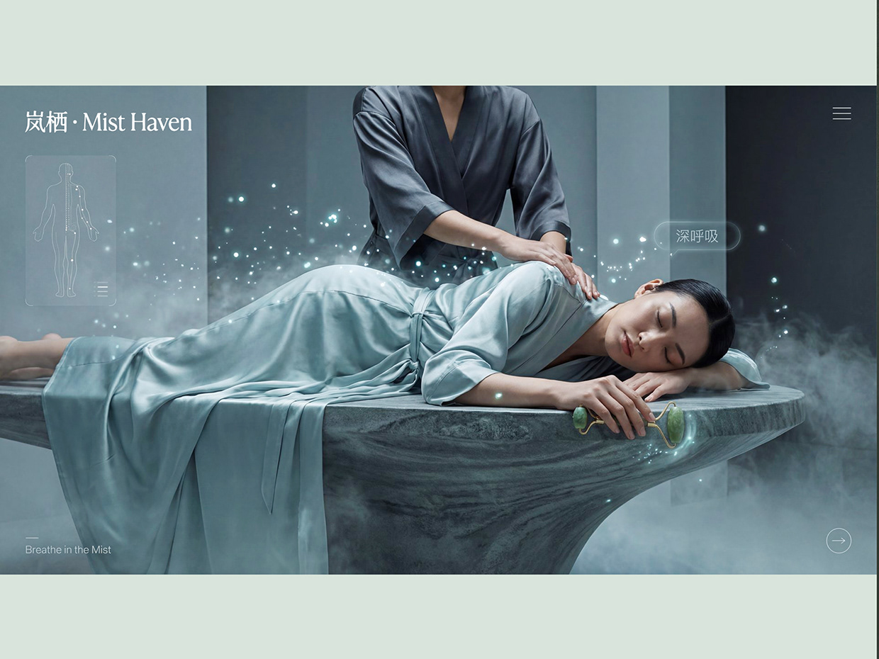 岚栖 · Mist Haven Private Sanctuary & SPA Branding Image 6