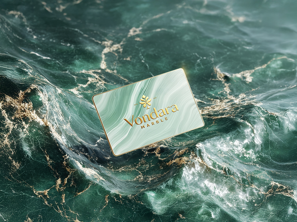 Vondara Marble - Engineered Jade Stone Brand Design Image 4