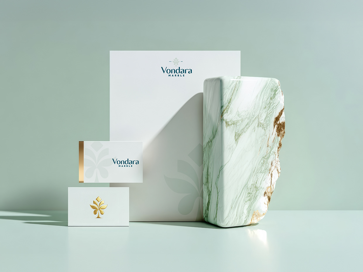 Vondara Marble - Engineered Jade Stone Brand Design Image 6