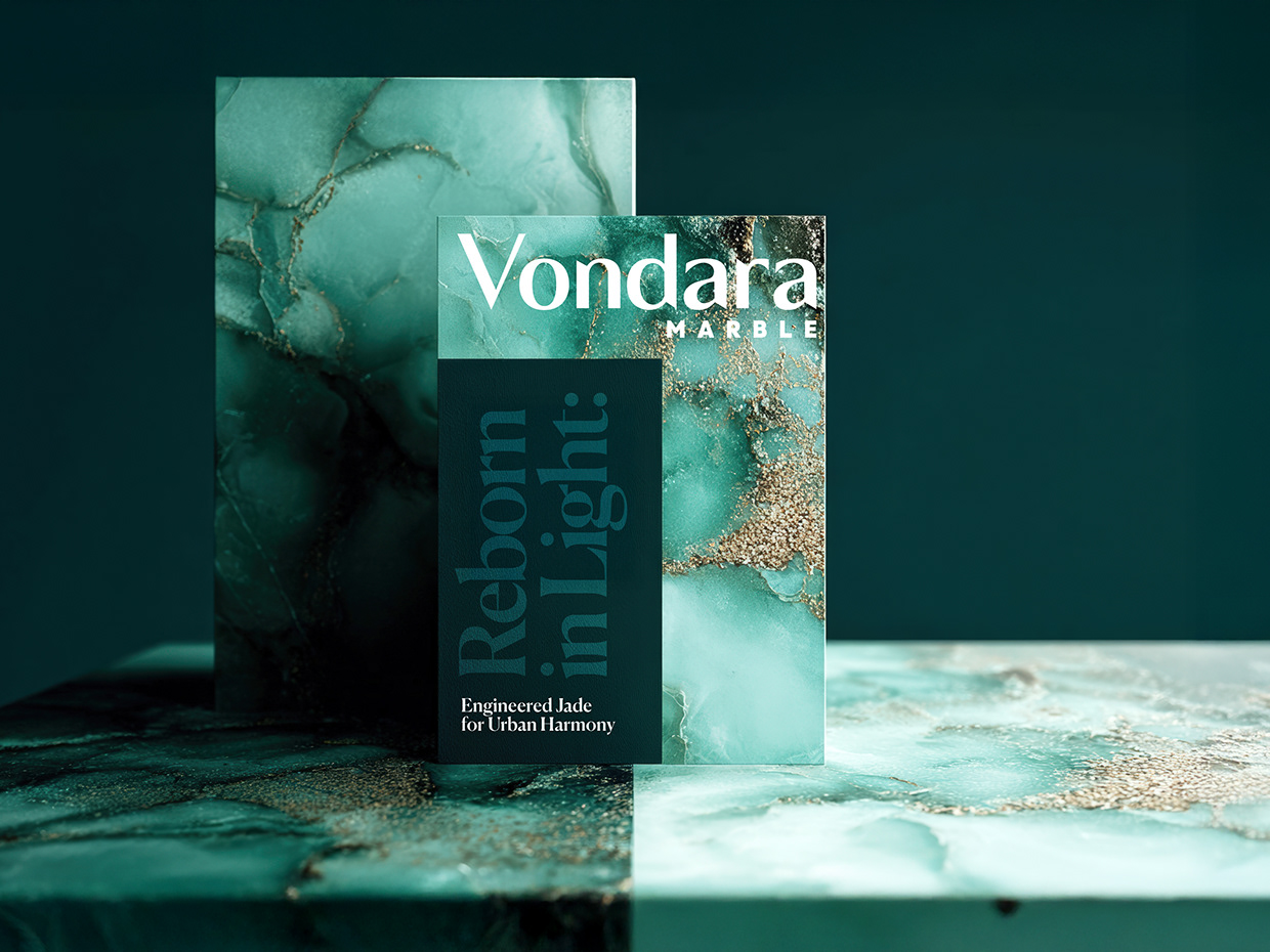 Vondara Marble - Engineered Jade Stone Brand Design Image 10