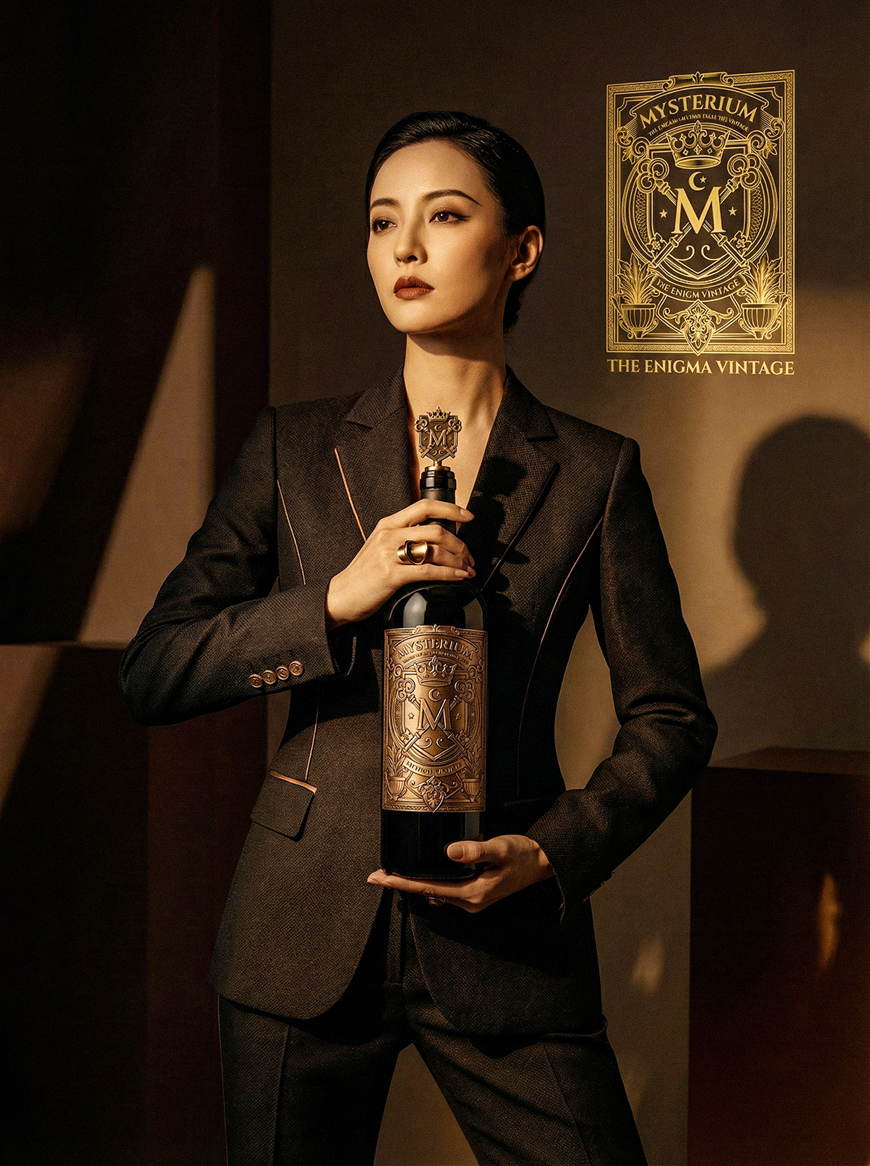 Mysterium - California Luxury Wine Branding Concept Image 56