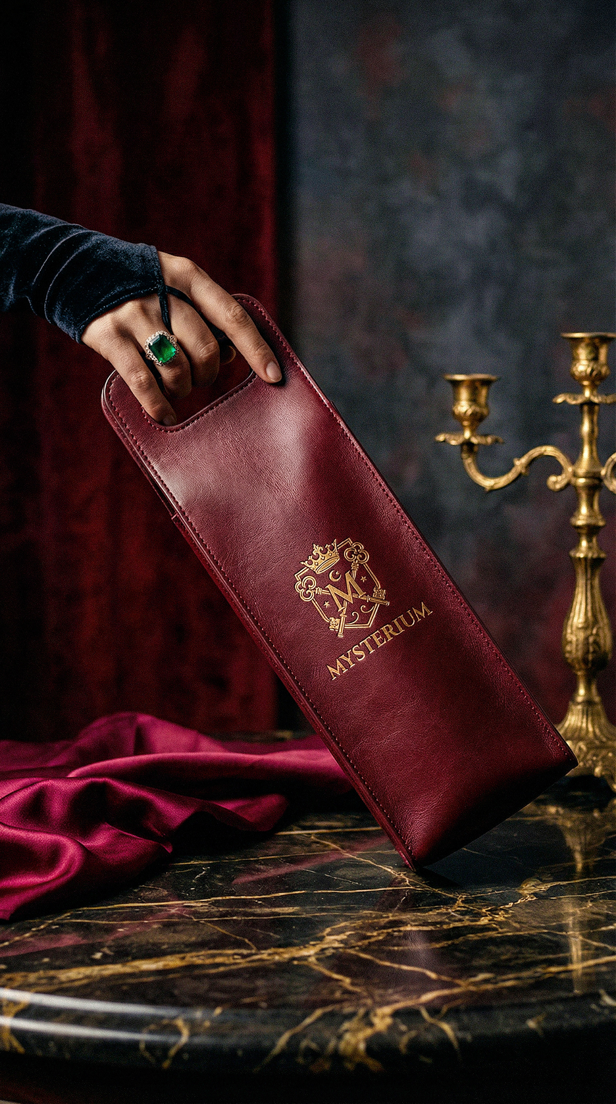 Mysterium - California Luxury Wine Branding Concept Image 69