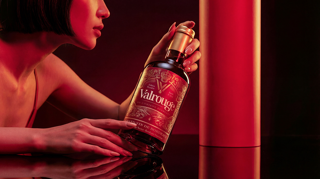 VALROUGE – Luxury Bordeaux Wine Branding & Packaging Image 10