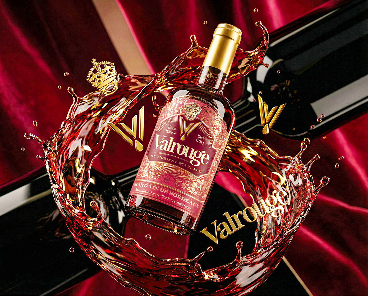 VALROUGE – Luxury Bordeaux Wine Branding & Packaging Image 11