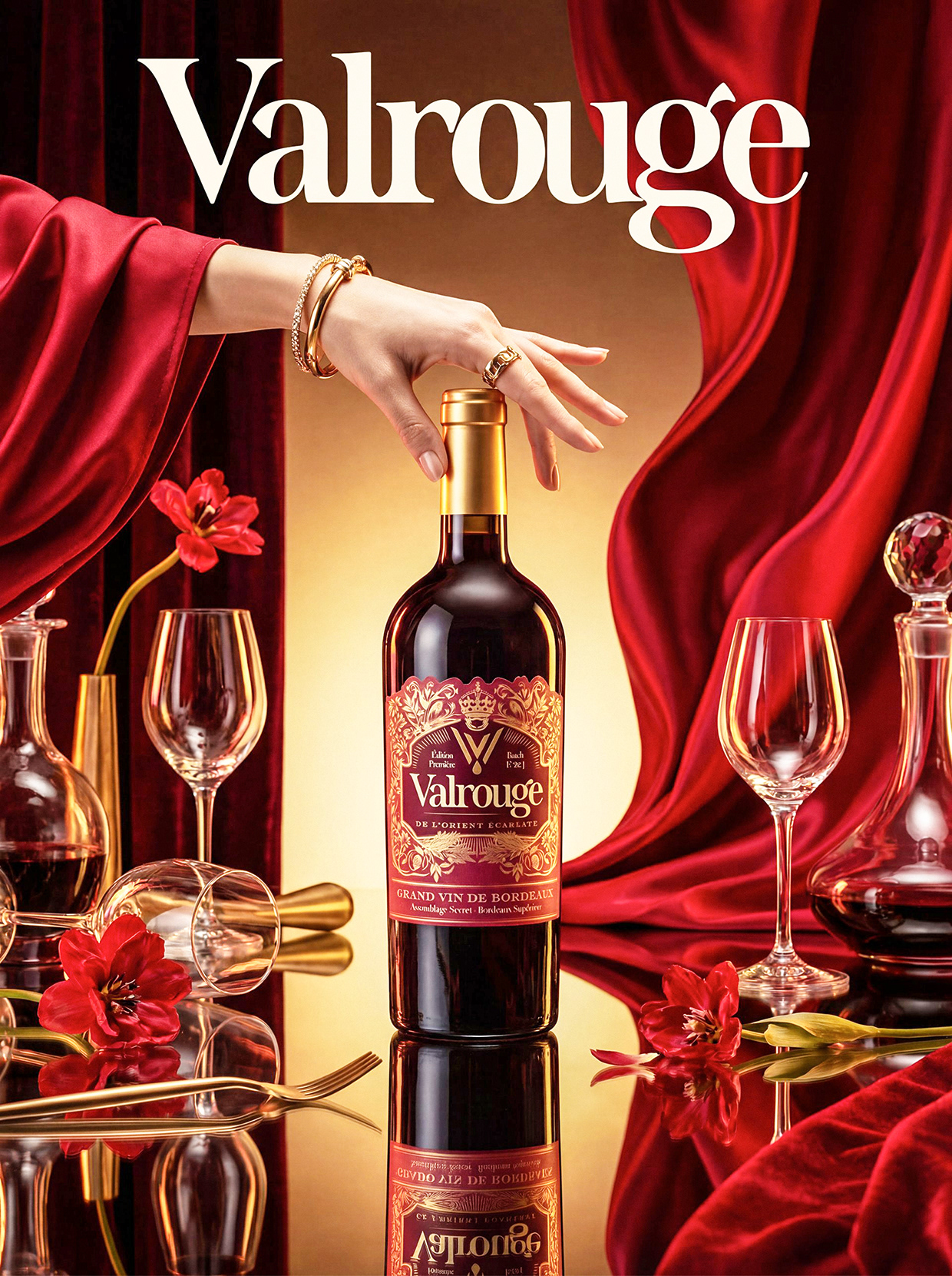 VALROUGE – Luxury Bordeaux Wine Branding & Packaging Image 14