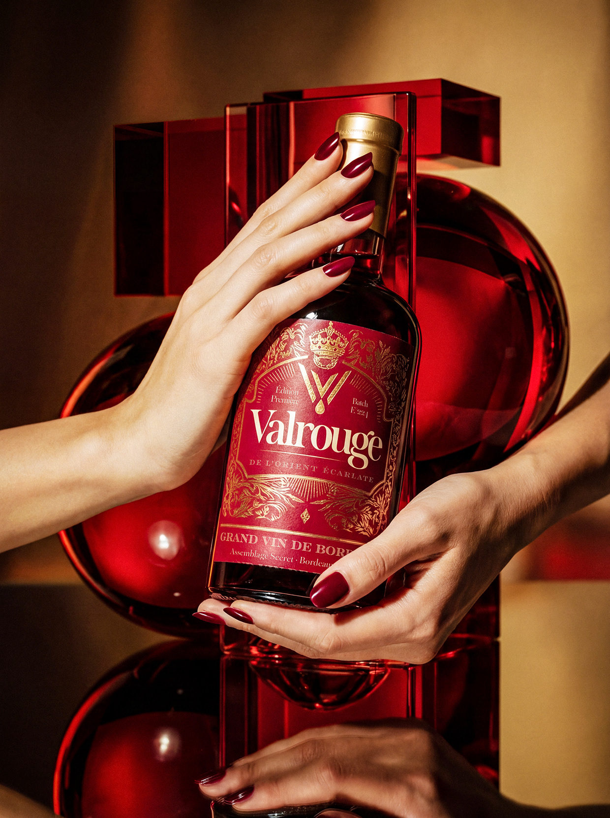 VALROUGE – Luxury Bordeaux Wine Branding & Packaging Image 23