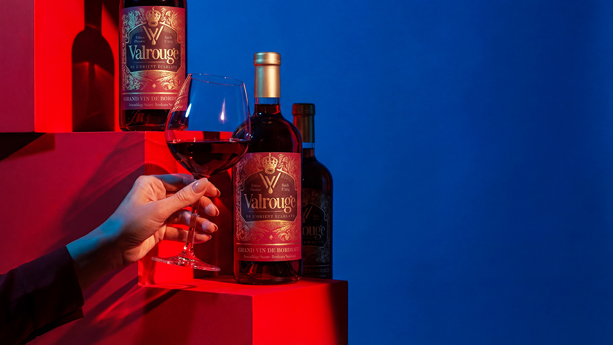 VALROUGE – Luxury Bordeaux Wine Branding & Packaging Image 24