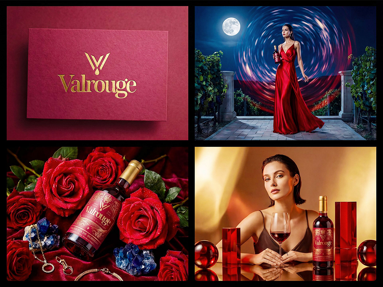 VALROUGE – Luxury Bordeaux Wine Branding & Packaging Image 26