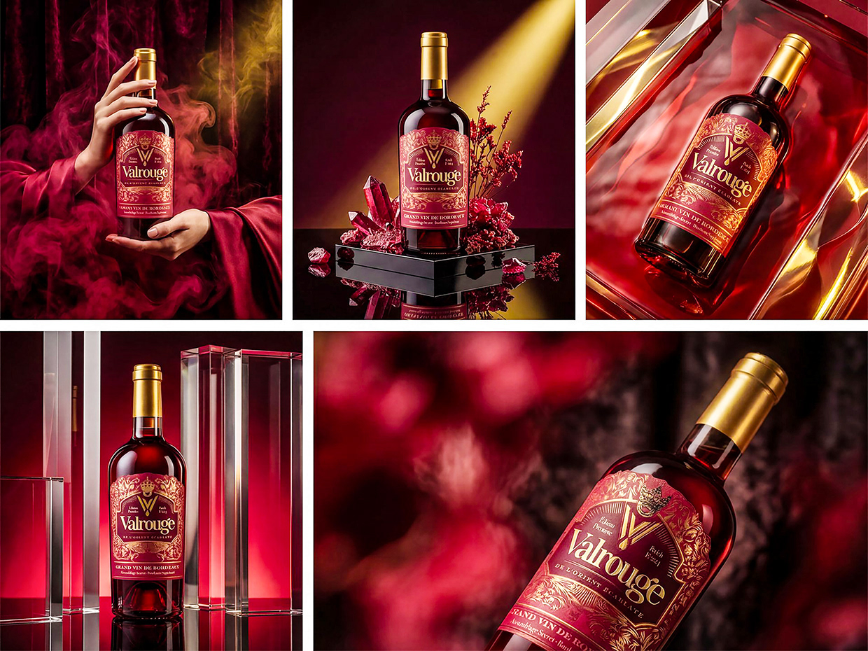 VALROUGE – Luxury Bordeaux Wine Branding & Packaging Image 30