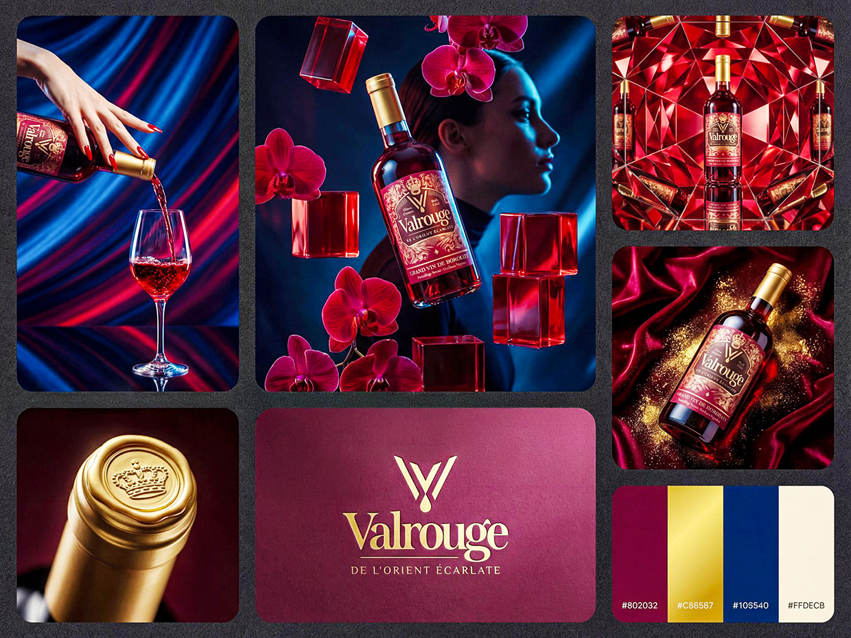 VALROUGE – Luxury Bordeaux Wine Branding & Packaging Image 31