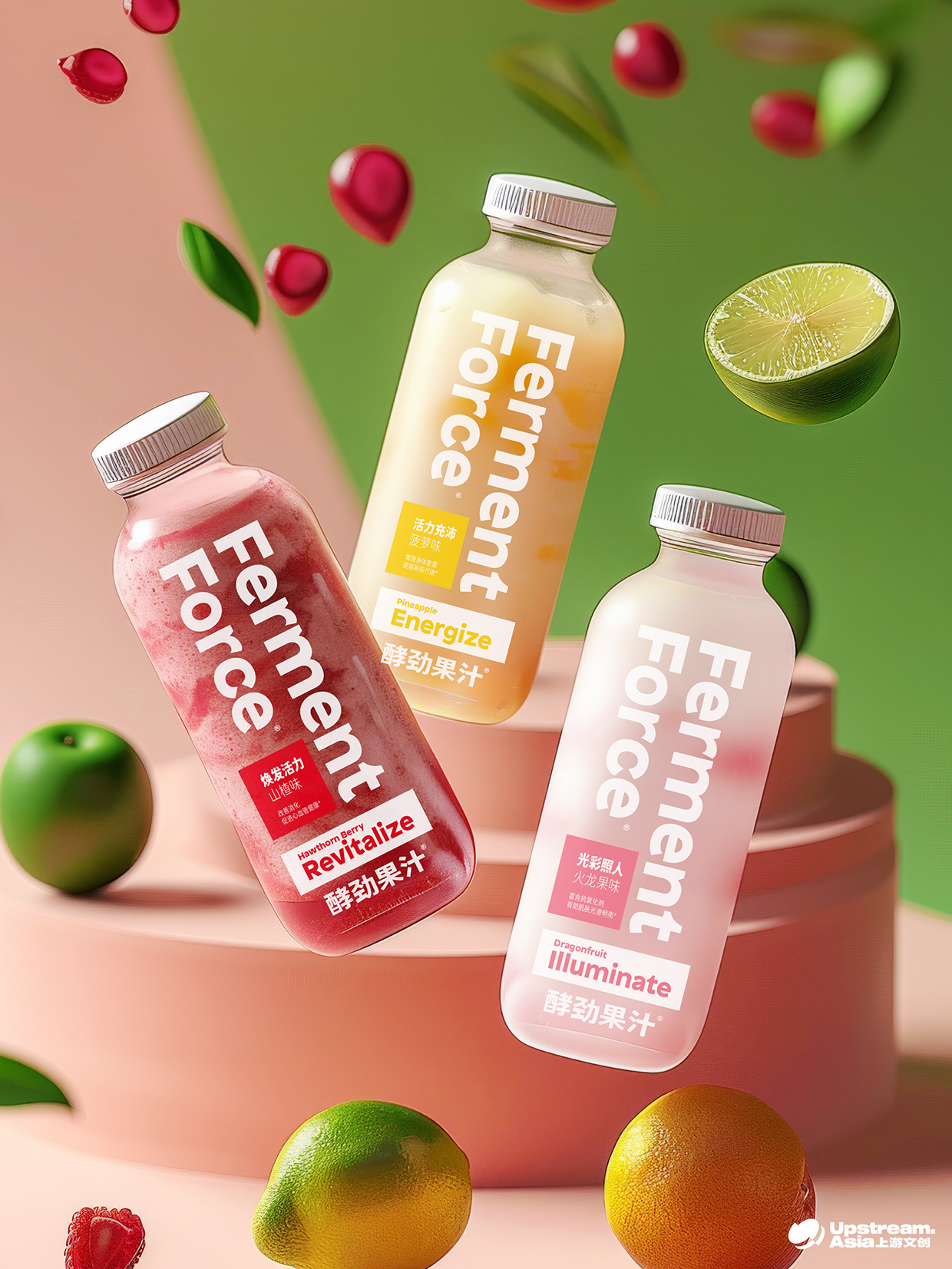 Ferment Force Juice 酵劲果汁 - Branding Image 6