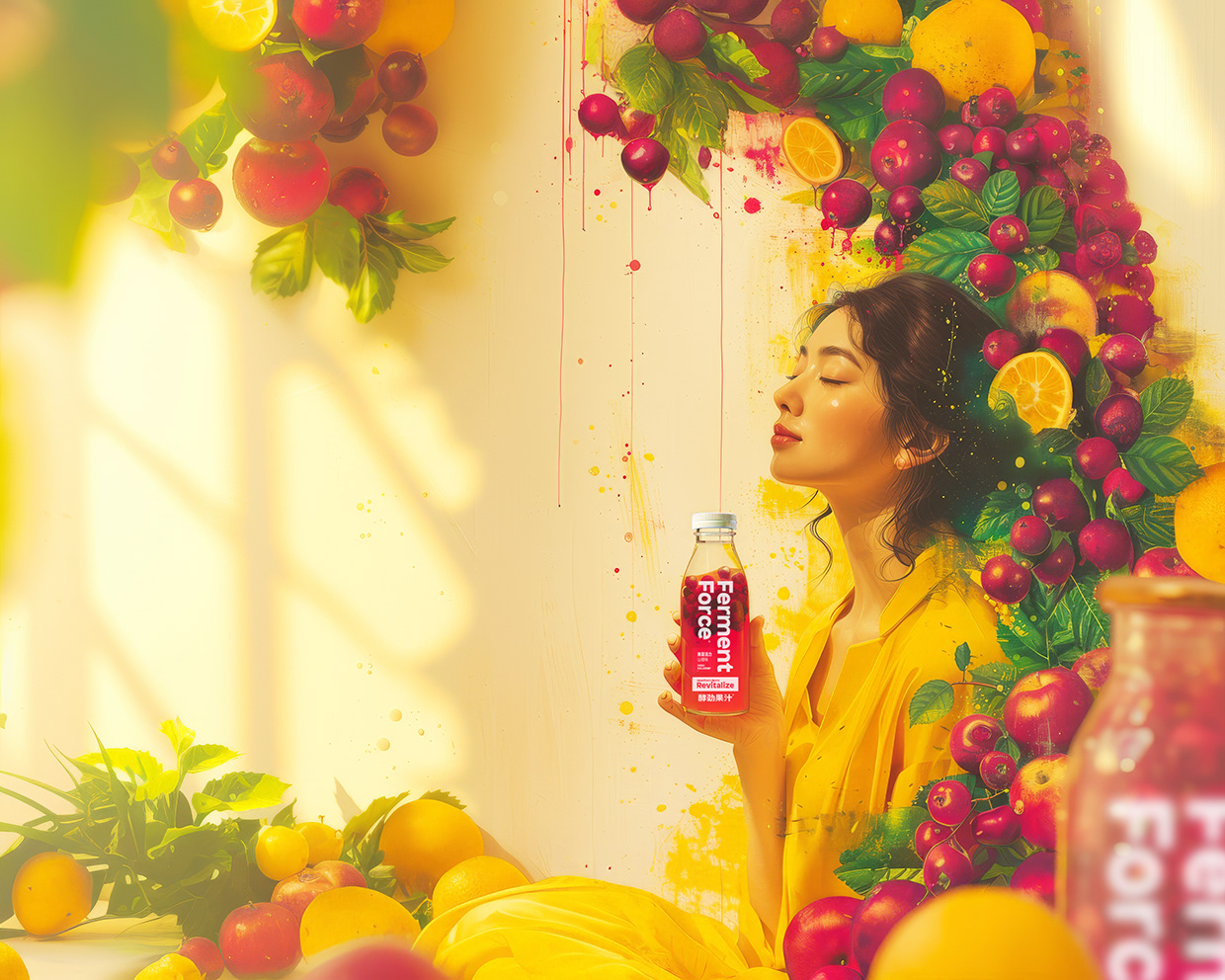 Ferment Force Juice 酵劲果汁 - Branding Image 8