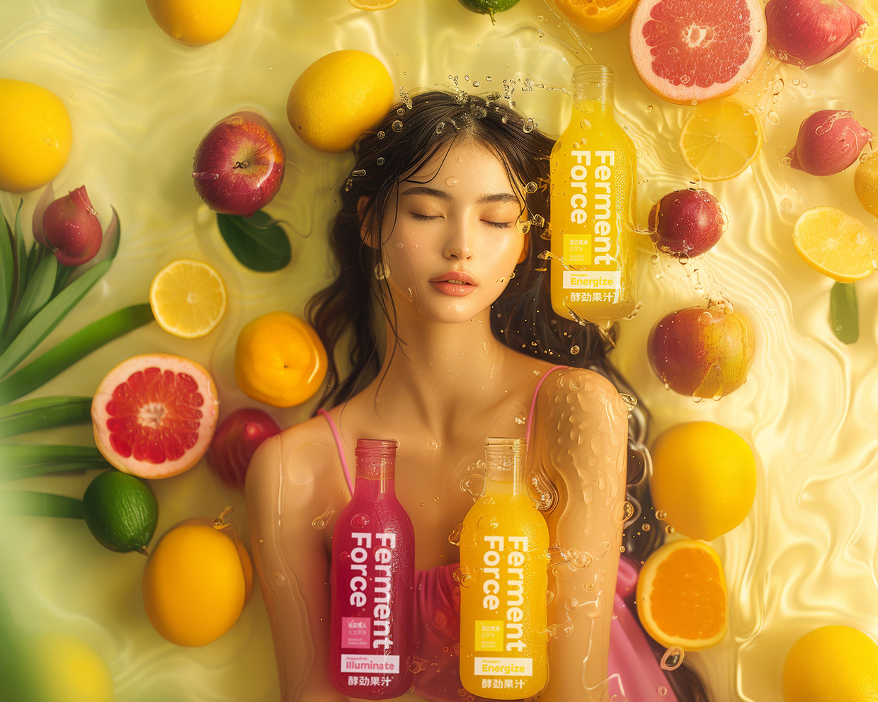 Ferment Force Juice 酵劲果汁 - Branding Image 10