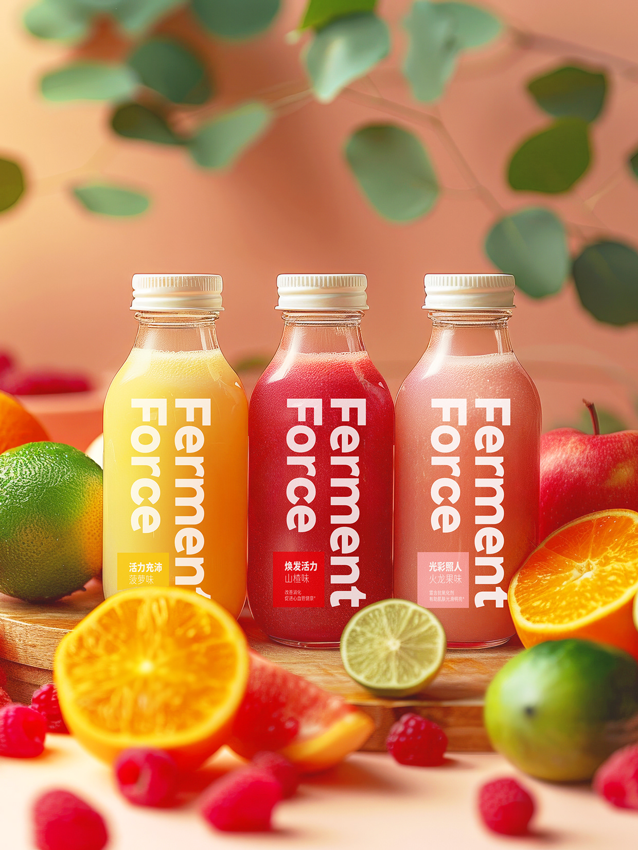 Ferment Force Juice 酵劲果汁 - Branding Image 12