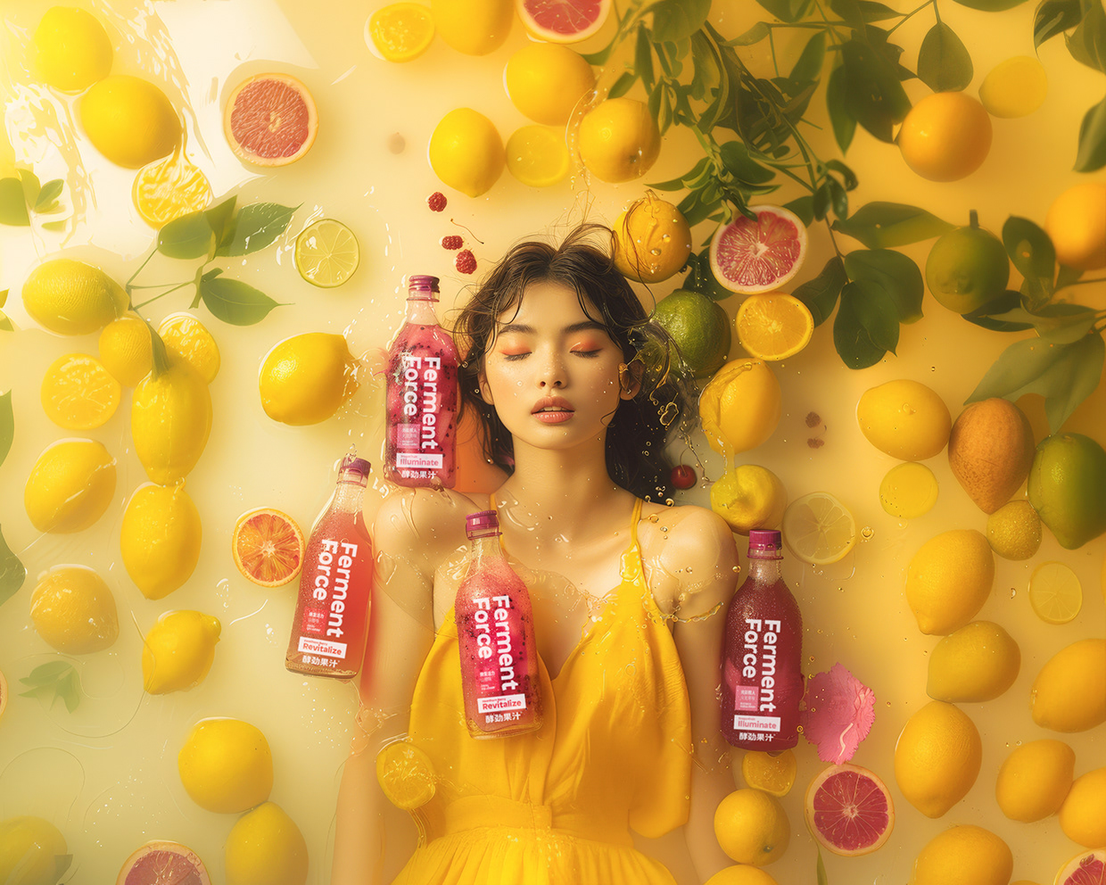 Ferment Force Juice 酵劲果汁 - Branding Image 14