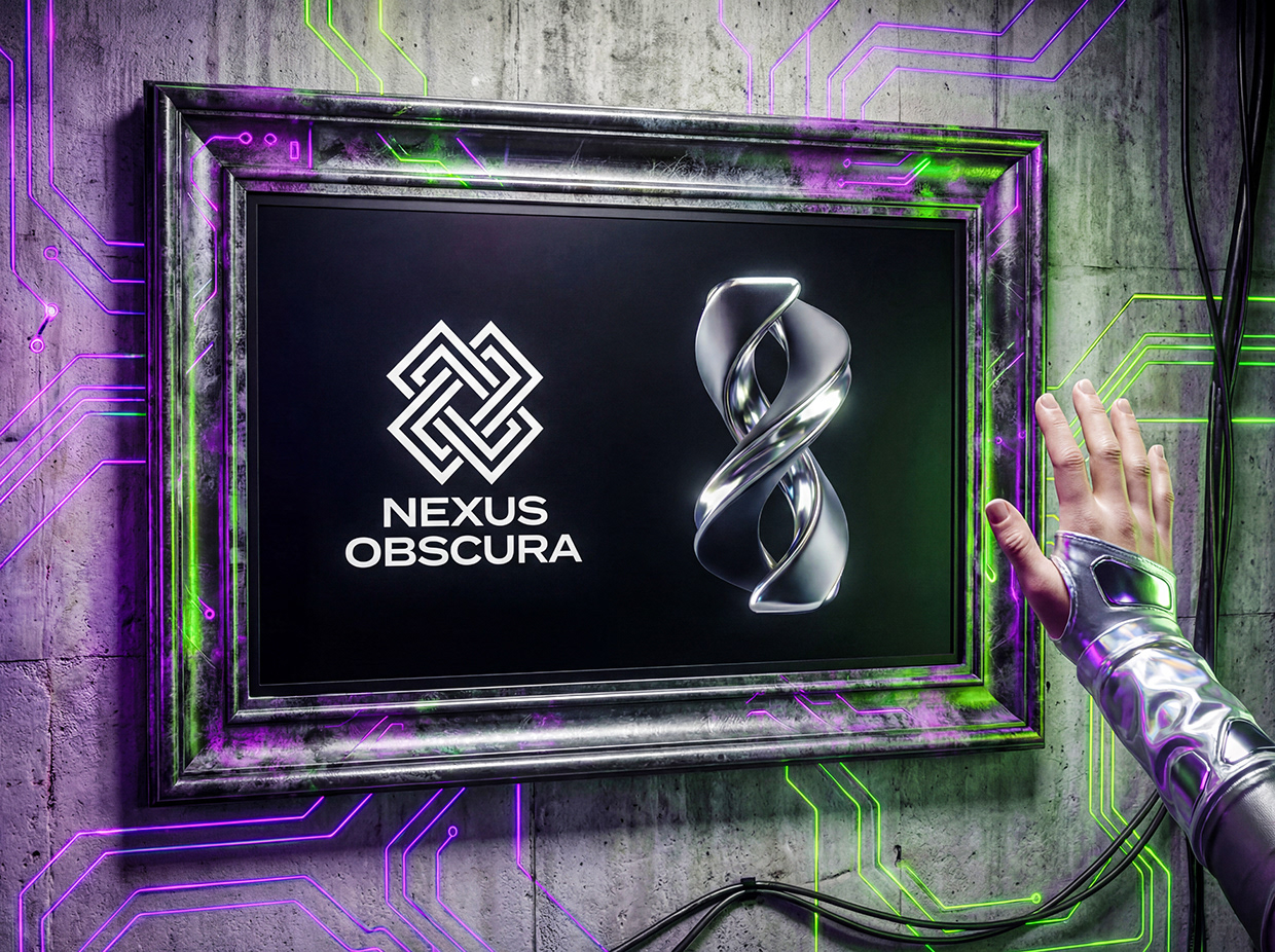 NEXUS OBSCURA — Synthetic Wellness Nightclub Branding Image 0