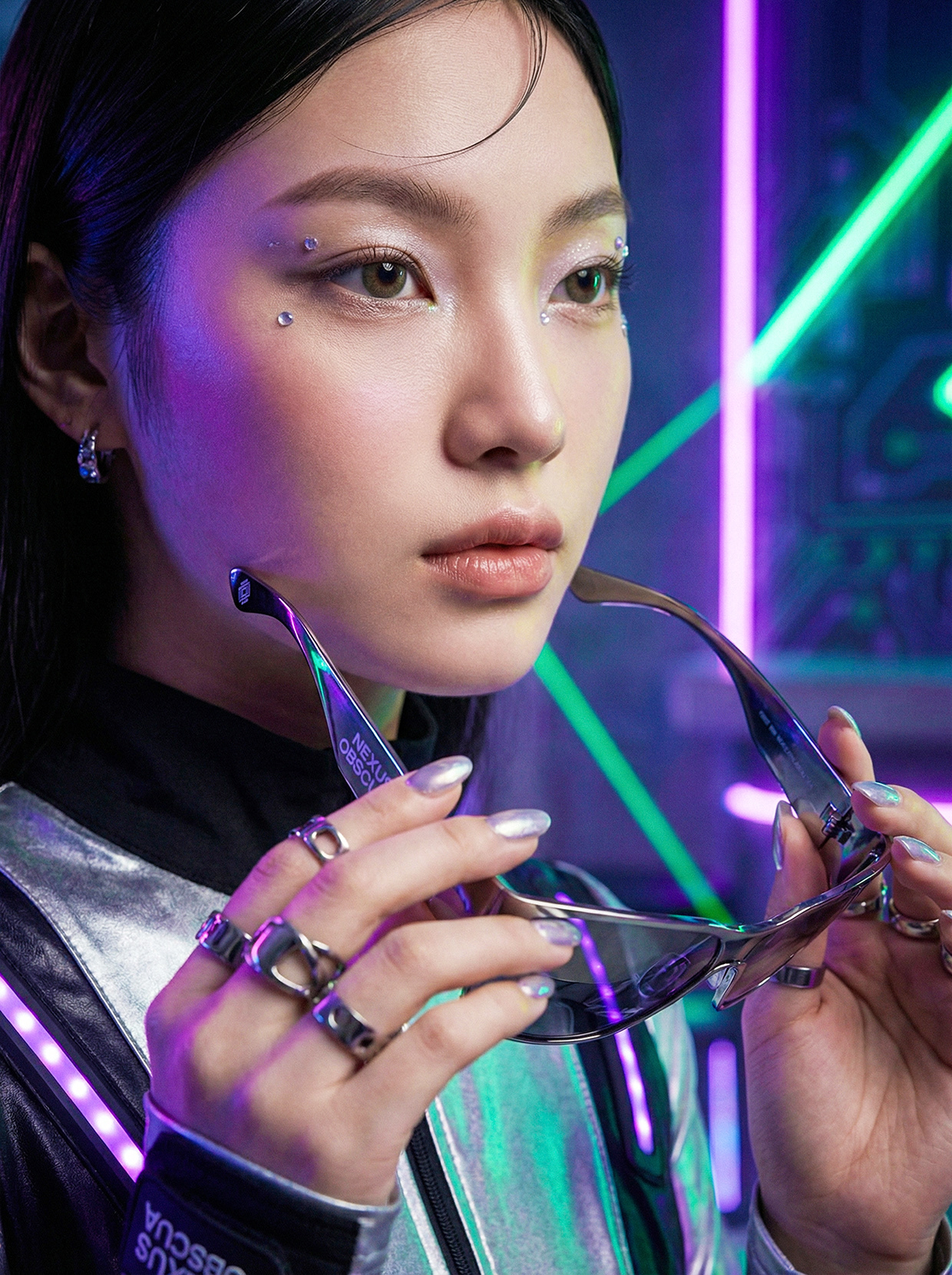 NEXUS OBSCURA — Synthetic Wellness Nightclub Branding Image 7