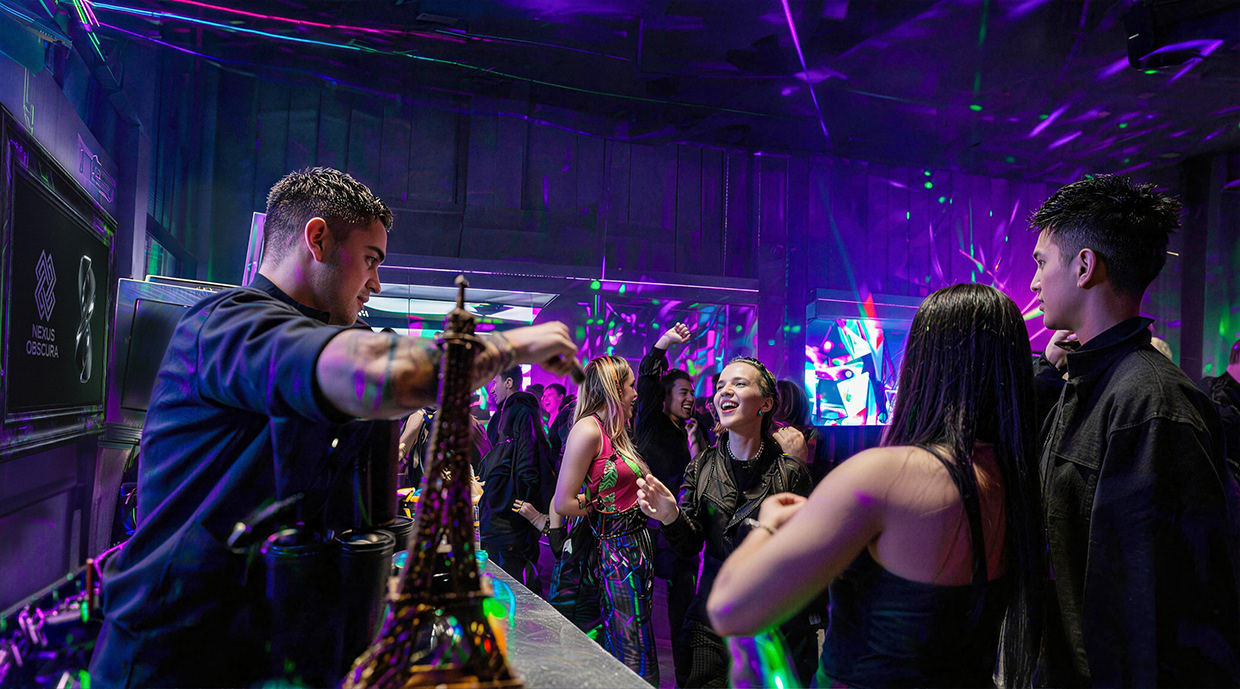 NEXUS OBSCURA — Synthetic Wellness Nightclub Branding Image 15