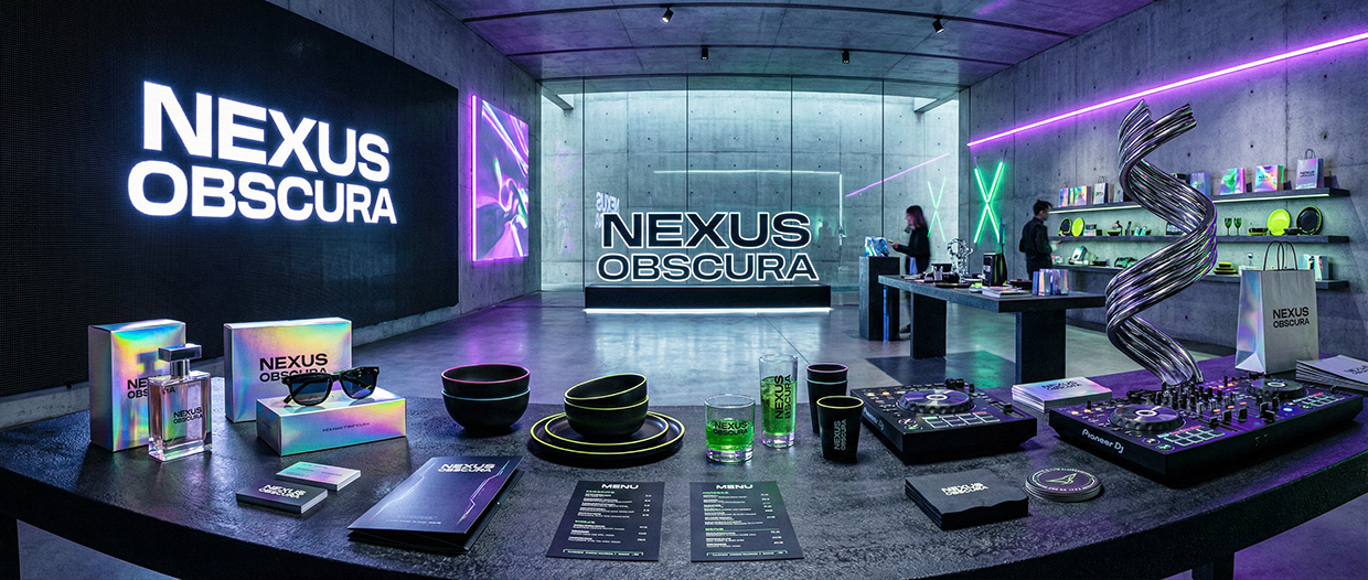 NEXUS OBSCURA — Synthetic Wellness Nightclub Branding Image 22
