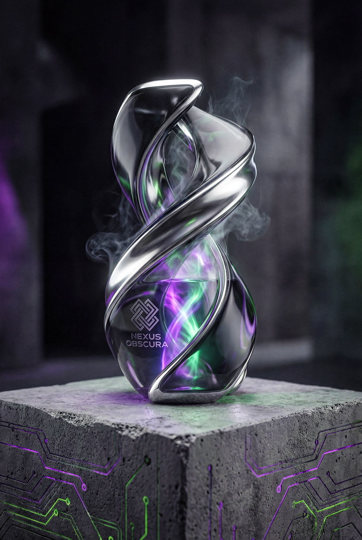 NEXUS OBSCURA — Synthetic Wellness Nightclub Branding Image 23