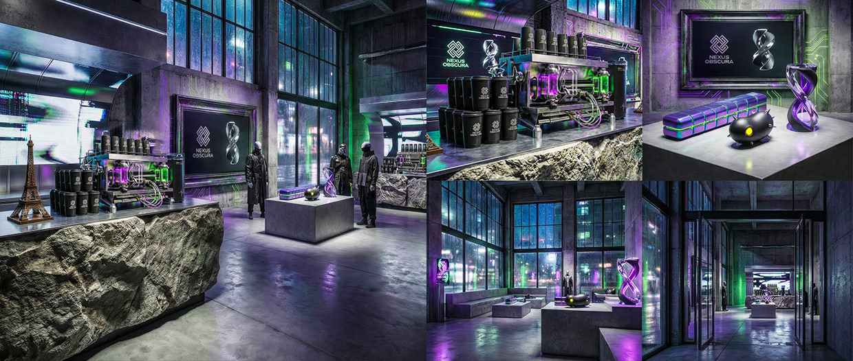 NEXUS OBSCURA — Synthetic Wellness Nightclub Branding Image 33