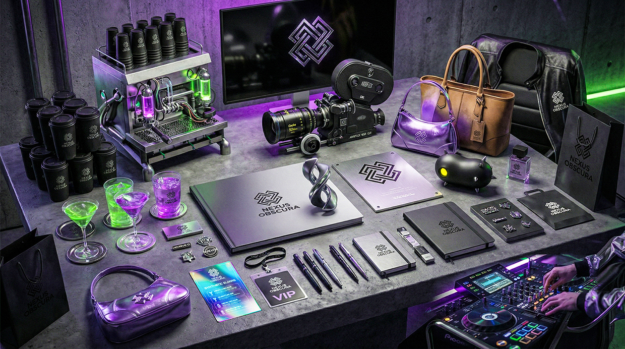 NEXUS OBSCURA — Synthetic Wellness Nightclub Branding Image 36