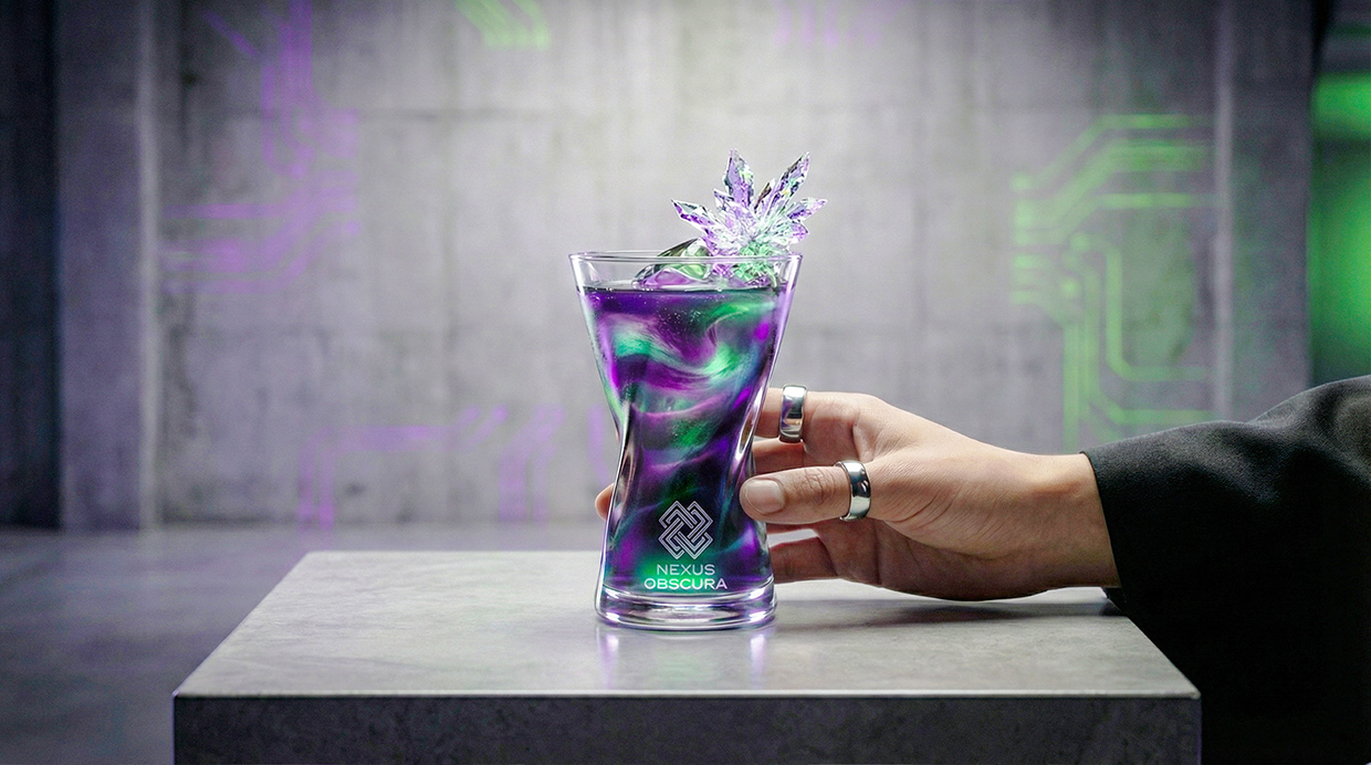 NEXUS OBSCURA — Synthetic Wellness Nightclub Branding Image 40