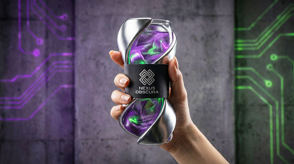 NEXUS OBSCURA — Synthetic Wellness Nightclub Branding Image 49