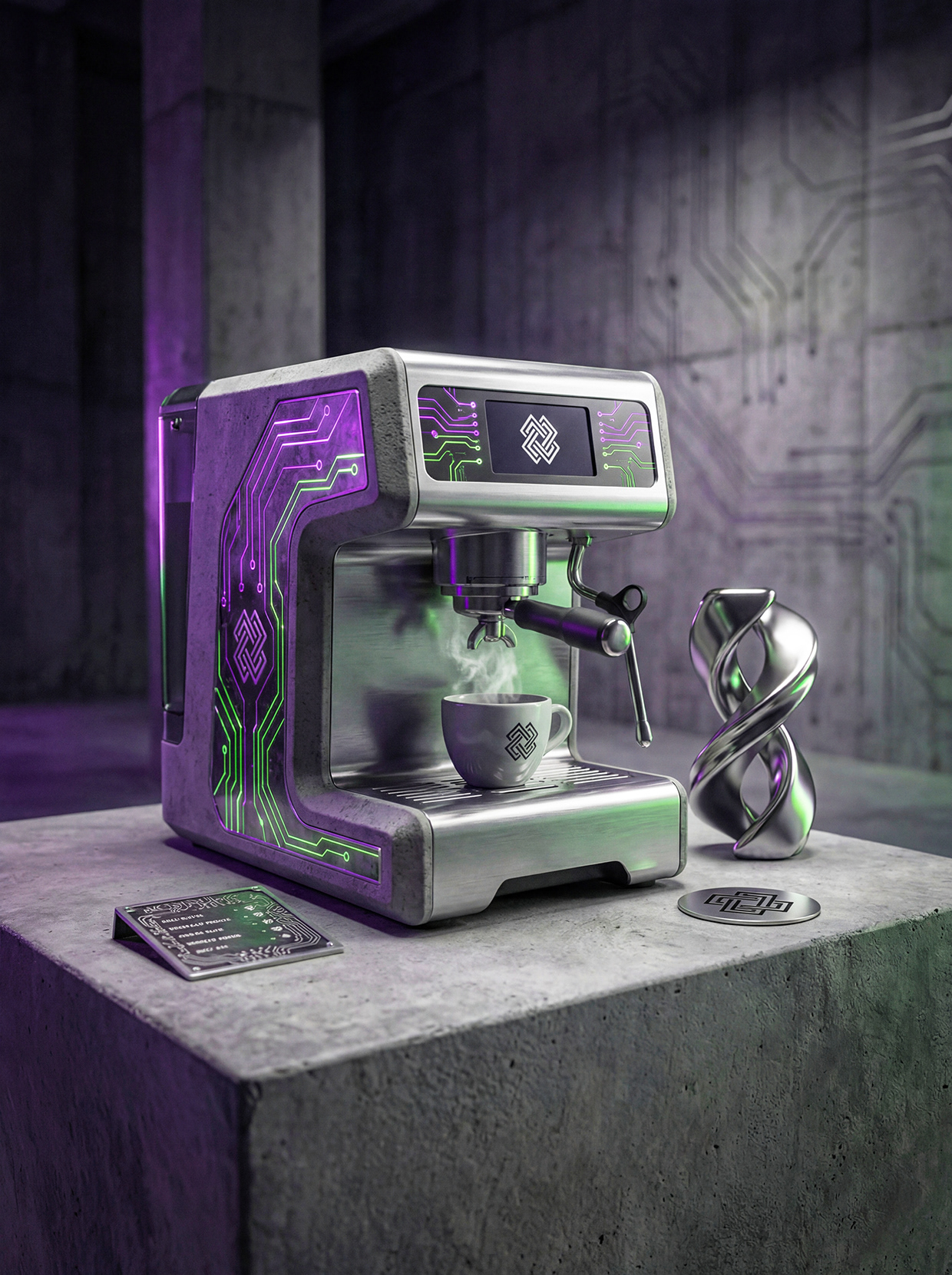 NEXUS OBSCURA — Synthetic Wellness Nightclub Branding Image 50