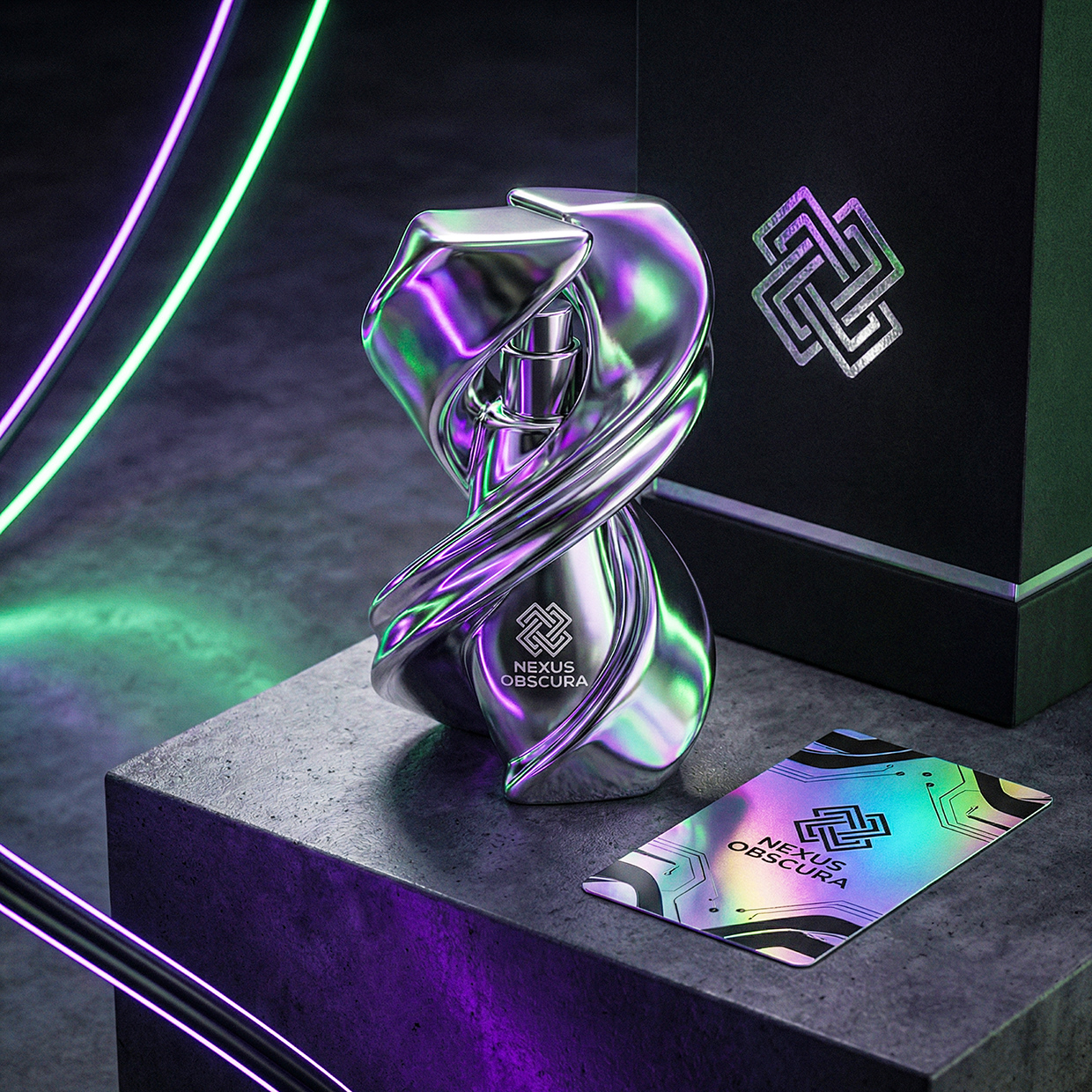 NEXUS OBSCURA — Synthetic Wellness Nightclub Branding Image 55