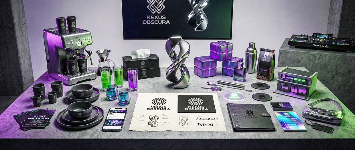 NEXUS OBSCURA — Synthetic Wellness Nightclub Branding Image 57