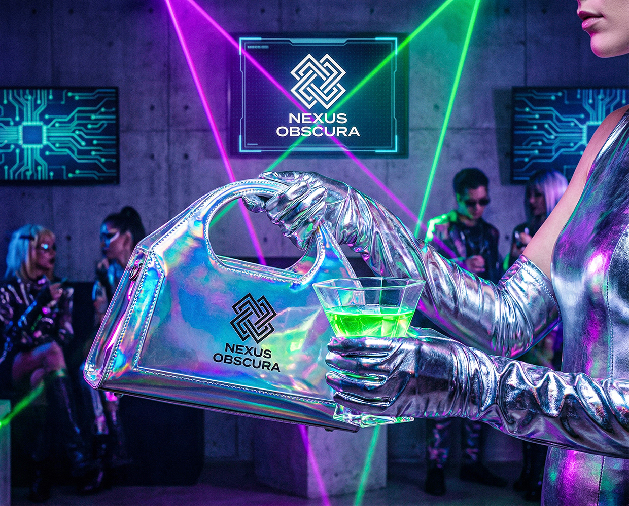 NEXUS OBSCURA — Synthetic Wellness Nightclub Branding Image 58