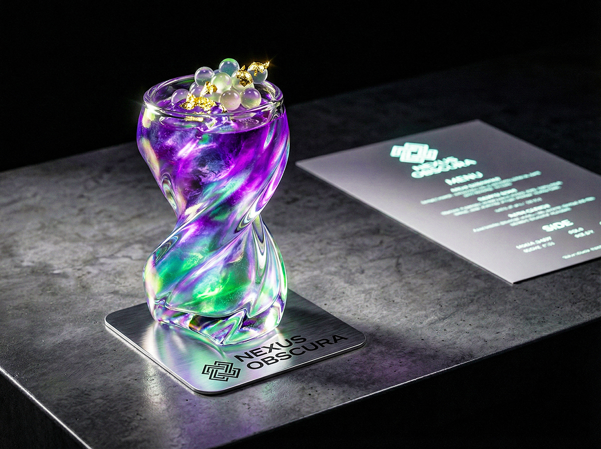 NEXUS OBSCURA — Synthetic Wellness Nightclub Branding Image 67