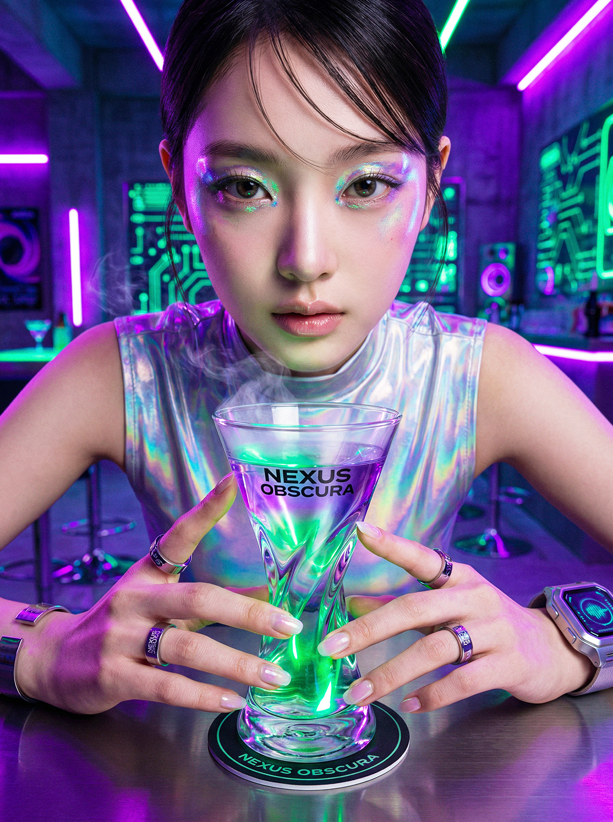 NEXUS OBSCURA — Synthetic Wellness Nightclub Branding Image 71