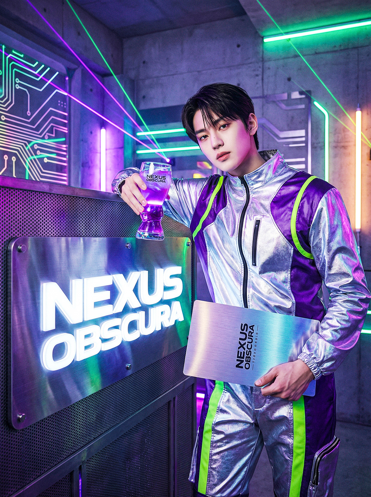 NEXUS OBSCURA — Synthetic Wellness Nightclub Branding Image 73