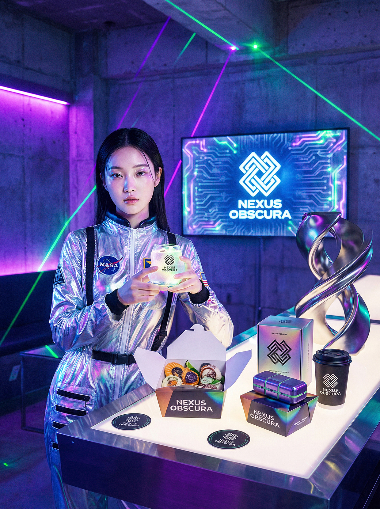 NEXUS OBSCURA — Synthetic Wellness Nightclub Branding Image 79