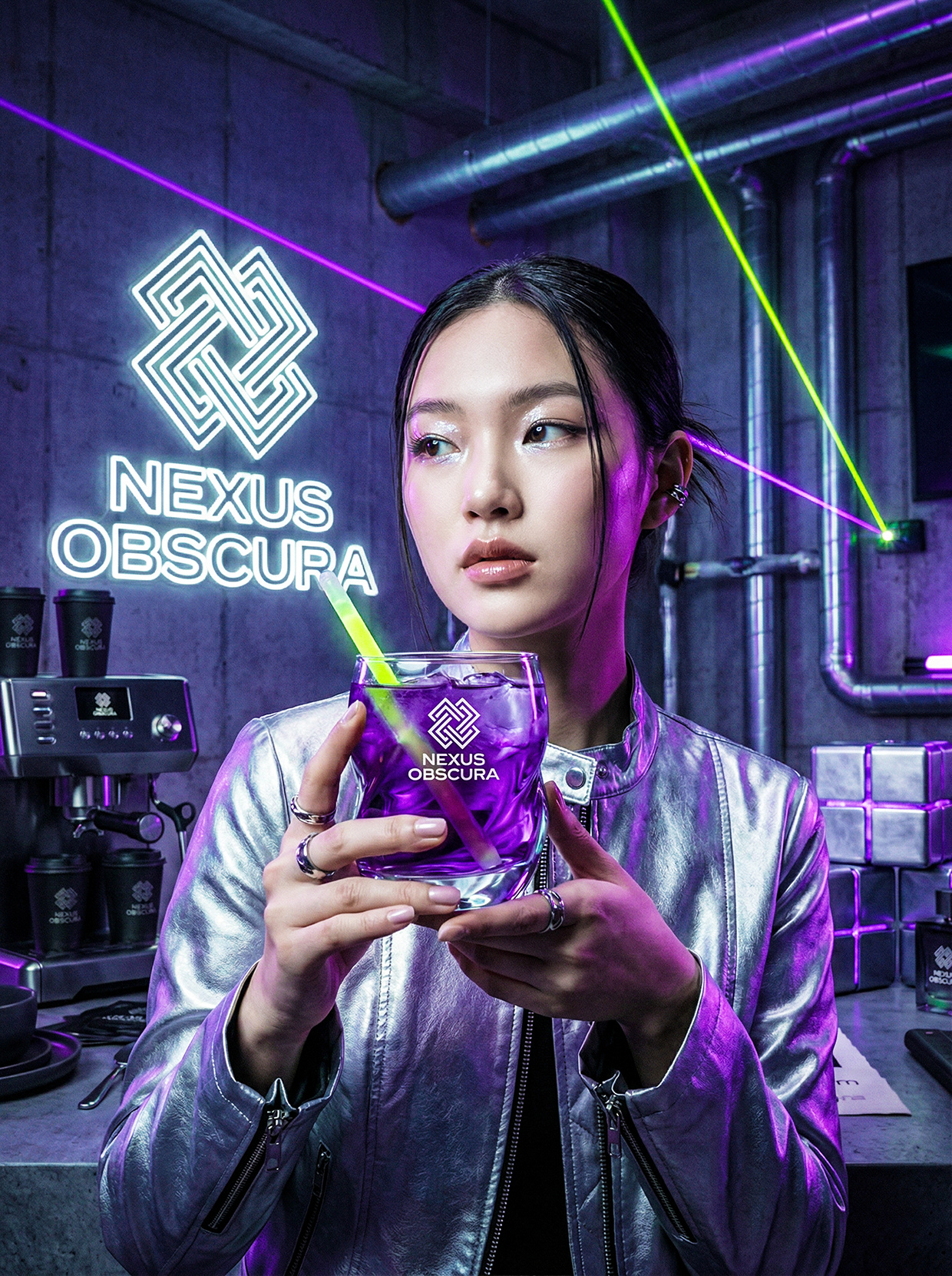 NEXUS OBSCURA — Synthetic Wellness Nightclub Branding Image 81