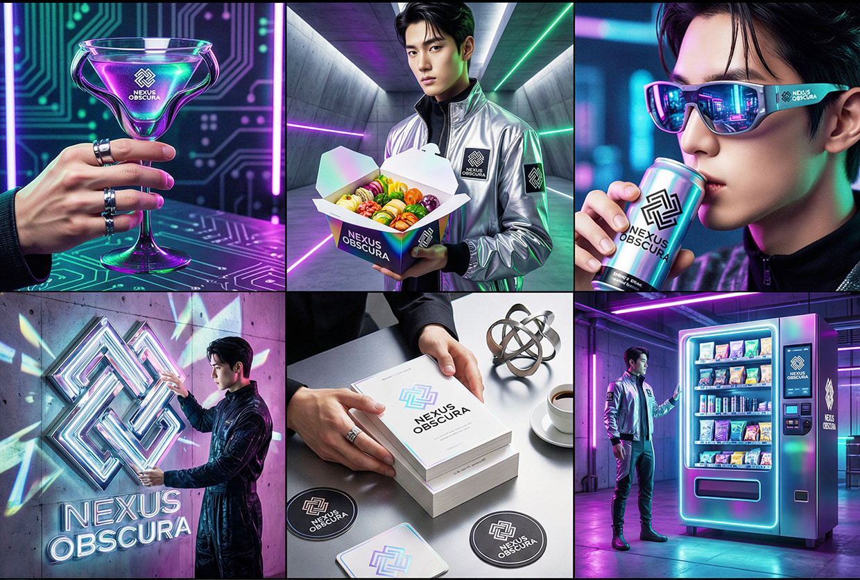 NEXUS OBSCURA — Synthetic Wellness Nightclub Branding Image 86