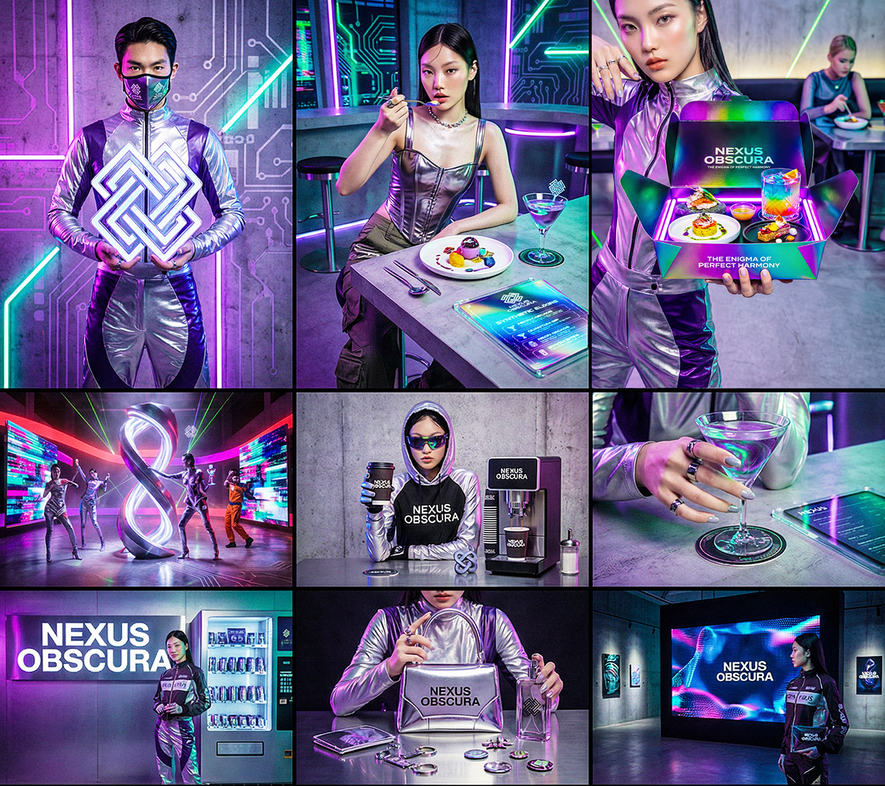 NEXUS OBSCURA — Synthetic Wellness Nightclub Branding Image 87