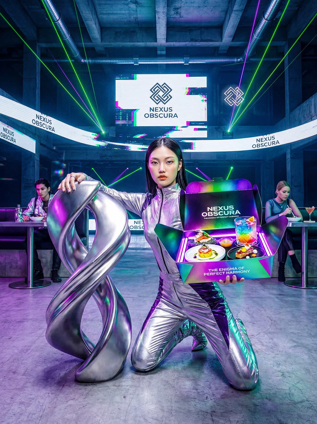 NEXUS OBSCURA — Synthetic Wellness Nightclub Branding Image 88