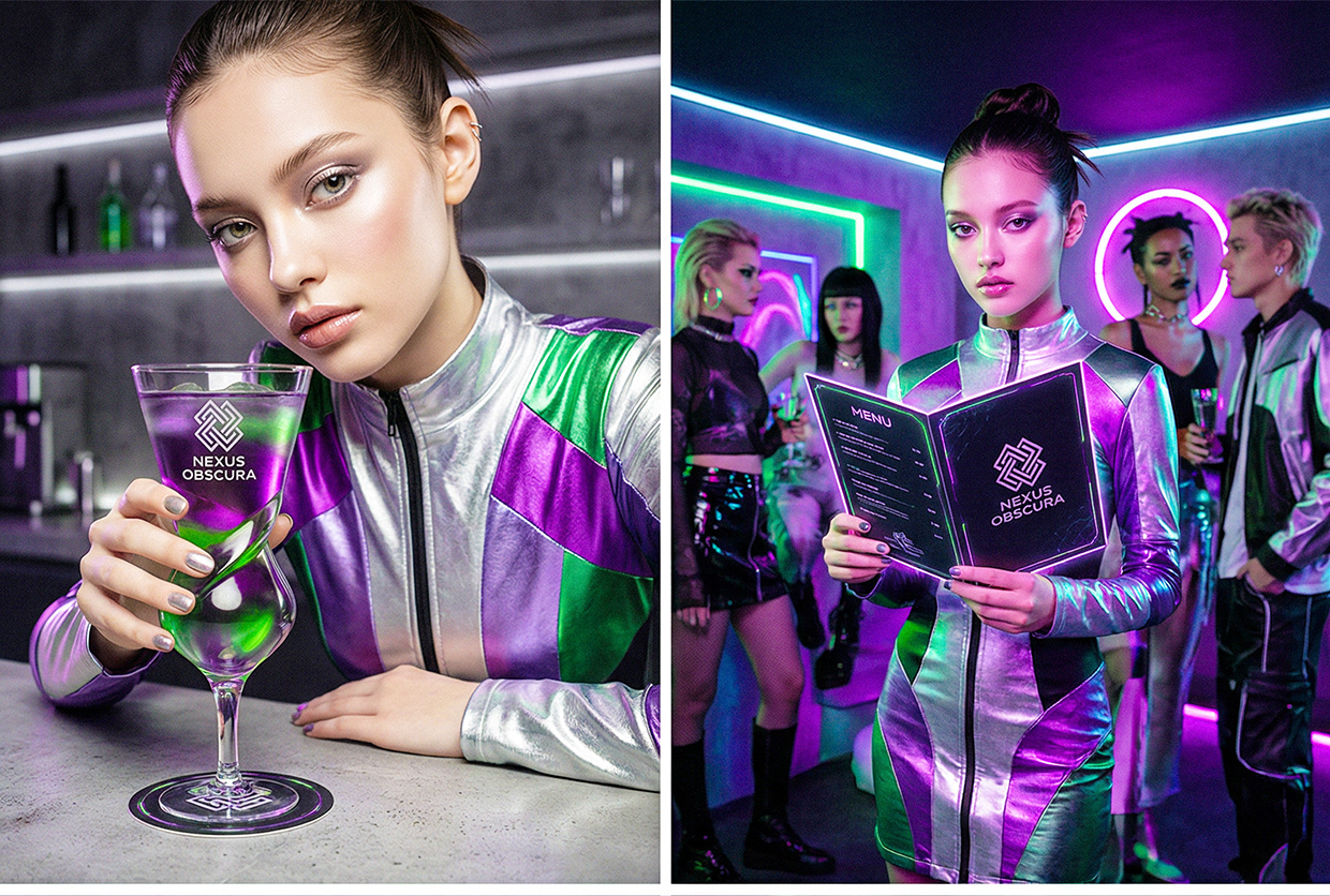 NEXUS OBSCURA — Synthetic Wellness Nightclub Branding Image 96